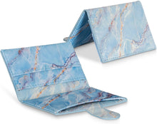 Cell Phone Card Holder Stick on Wallet Phone Pocket for iPhone, Android and All Smartphones (Blue)
