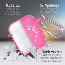 Portable Airpods Case Cover & Protective Silicone Skin Cover Case for Apple Airpods