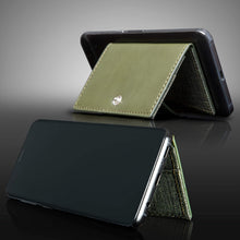 Cell Phone Card Holder Stick on Wallet Phone Pocket for iPhone, Android and All Smartphones (Olive Green)
