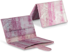Cell Phone Card Holder Stick on Wallet Phone Pocket for iPhone, Android and All Smartphones (Pink)